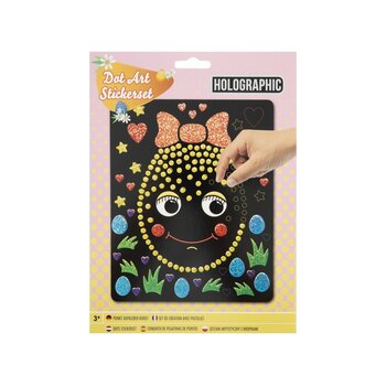 Grafix | Holographic Dot Stickerset - Ei