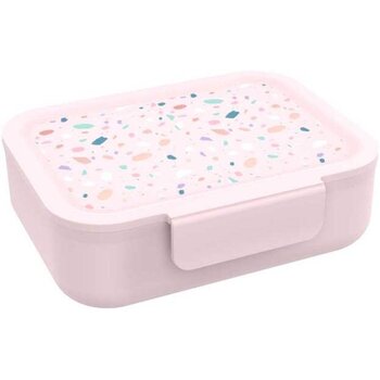 Lunchbuddies | Brooddoos Terrazzo - Roze