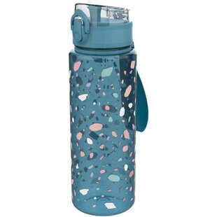 Waterfles Terrazzo - Blauw