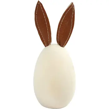 Creativ Company | Konijn (oren imitatieleer) - H:13cm