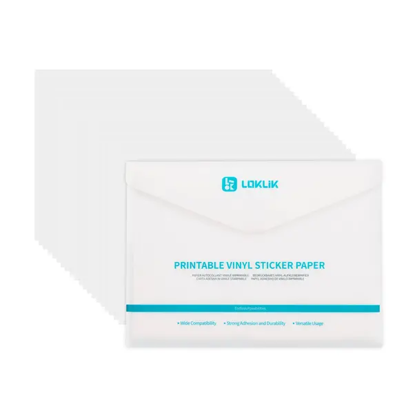 Loklik | Loklik Matte Printable Vinyl A4 - 20 pack