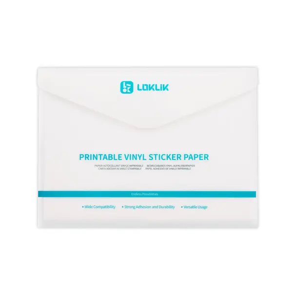 Loklik | Loklik Matte Printable Vinyl A4 - 20 pack