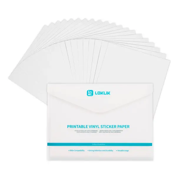 Loklik | Loklik Matte Printable Vinyl A4 - 20 pack