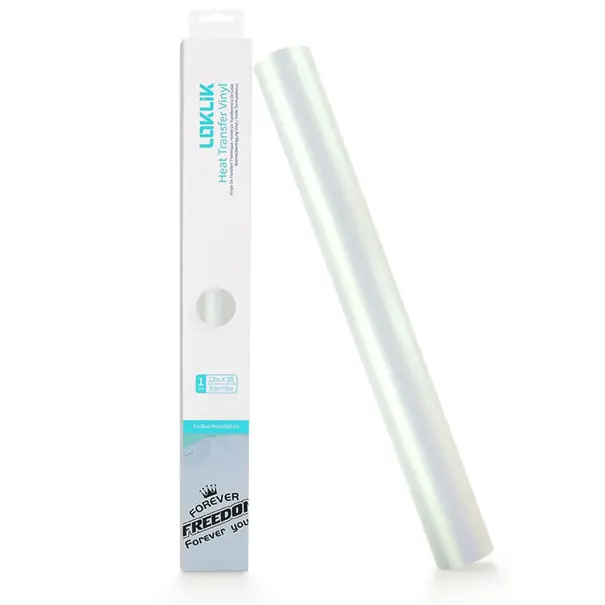 Loklik | Loklik Heat Transfer Vinyl - Chameleon White to Red - 30.5 cm x 90 cm