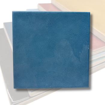 Tegeltje - Hemelsblauw