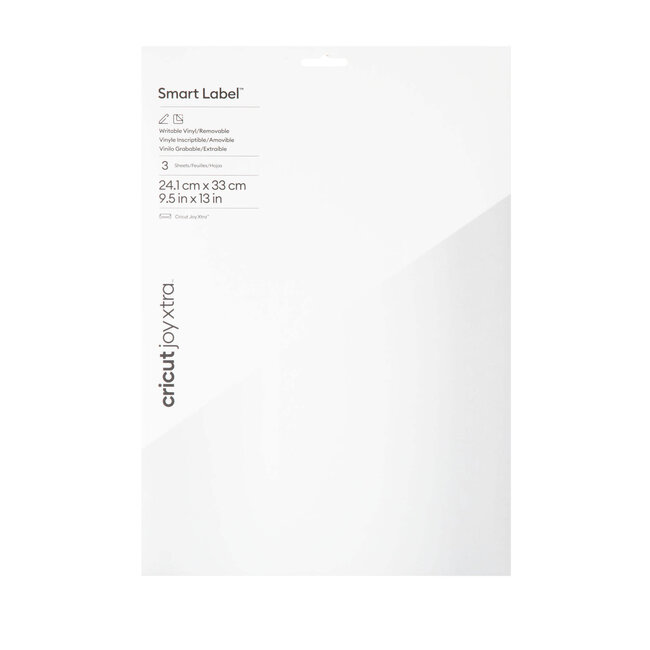 Cricut Smart Label Writable Removable White Joy Xtra