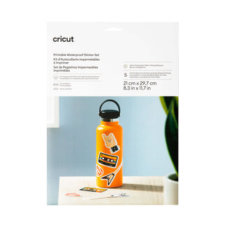 Cricut | Printable Waterproof Sticker Set A4 White Holographic (5 vellen)