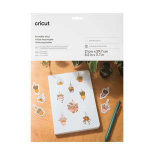 Cricut Printable Vinyl White (12 vellen)
