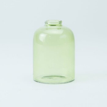 Glazen Vaasje - Zijdegroen