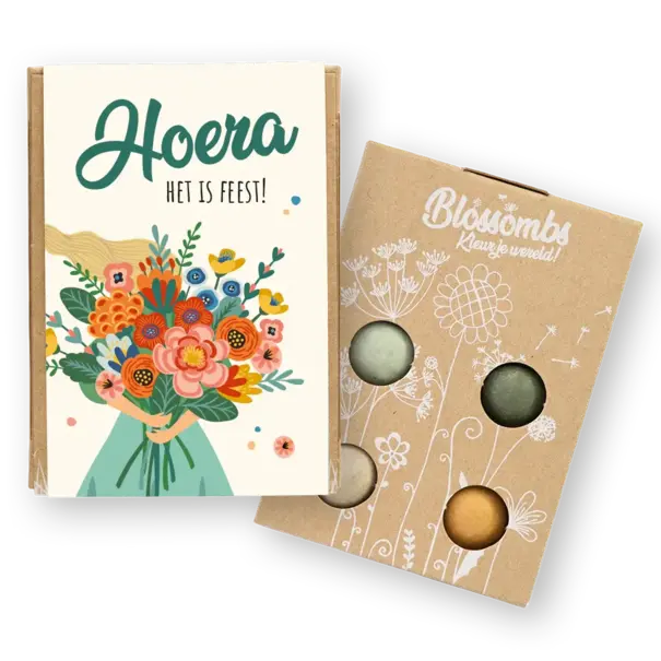 Blossombs | Giftbox Mini - Hoera, Het Is Feest