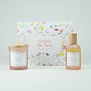 Luxegiftbox Geurkaars & Roomspray Gevuld - Simply The Best (Blush)