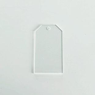 Tag - Acryl Transparant