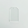 Tag - Acryl Transparant