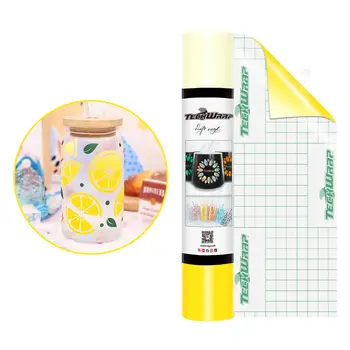 TeckwrapCraft | COLD Color Changing Adhesive Vinyl - 1,5m /  Yellow TeckwrapCraft