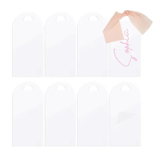 TeckwrapCraft | Arch Acrylic Cards (8 pcs/set) - Clear Matte