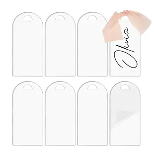 Arch Acrylic Cards (8 pcs/set) - White