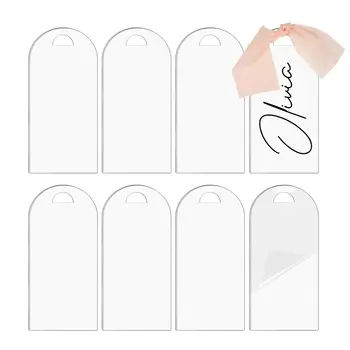 TeckwrapCraft | Arch Acrylic Cards (8 pcs/set) - White