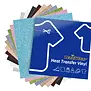 Glitter Puff HTV Sheets Pack (10 PCS)