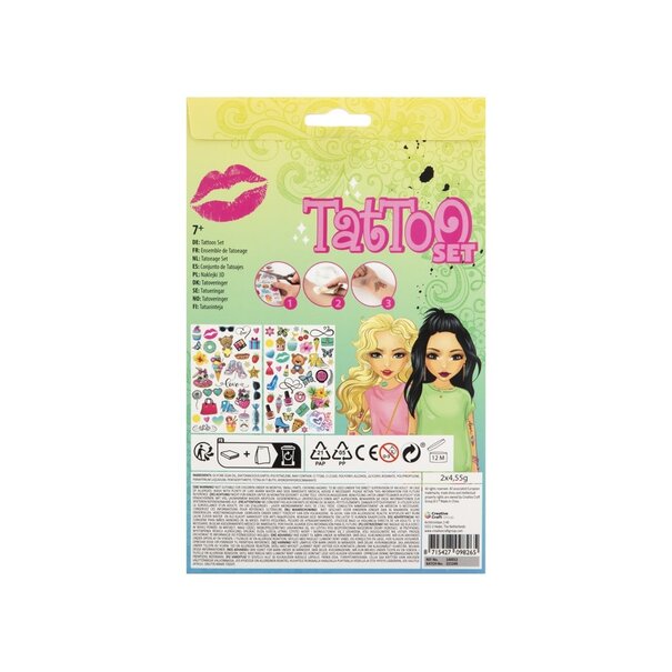 Besties | Fashion Tattoo Set (Yellow)