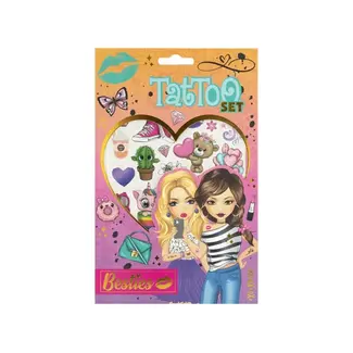 Besties | Fashion Tattoo Set (Pink)