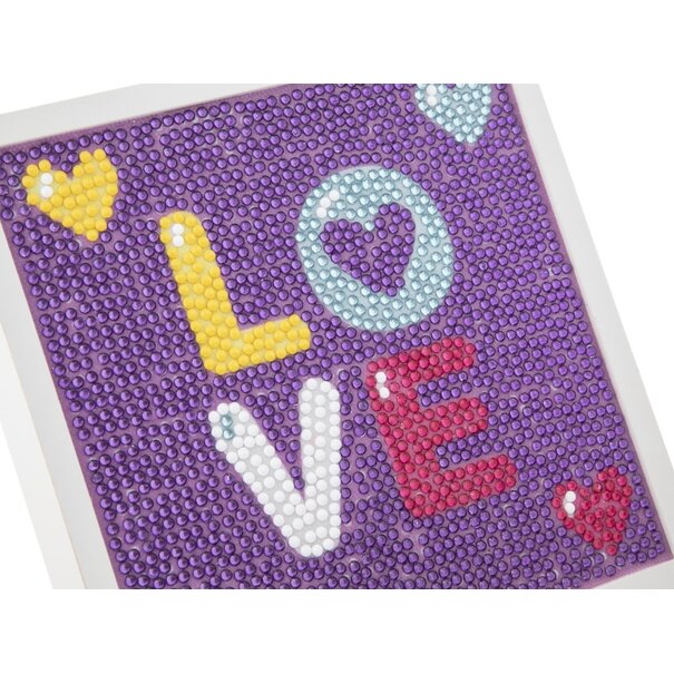 Diamond Painting Met Kader - Love
