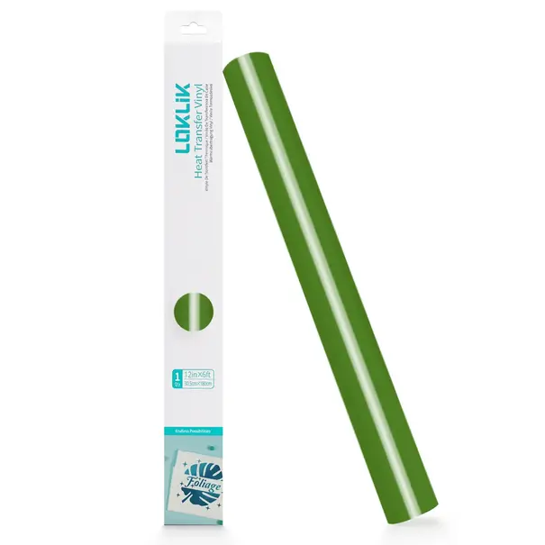 Loklik | LOKLiK Heat Transfer Vinyl Basic - Grass Green - 30.5cm x 180cm