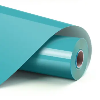 Loklik | LOKLiK Heat Transfer Vinyl Basic - Aqua Blue - 30.5cm x 180cm