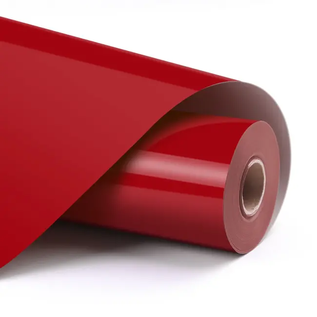 LOKLiK Heat Transfer Vinyl Basic - Red - 30.5cm x 180cm