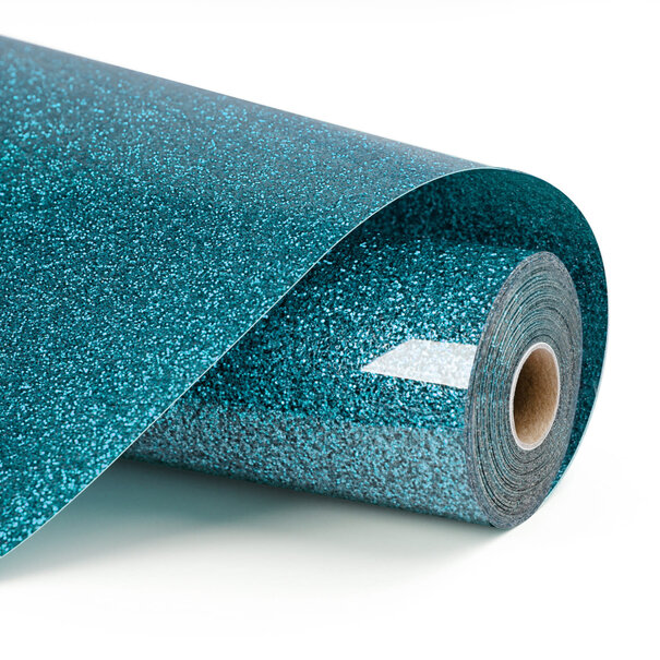 Loklik | LOKLiK Heat Transfer Vinyl Glitter - Light Blue - 30.5cm x 90 cm