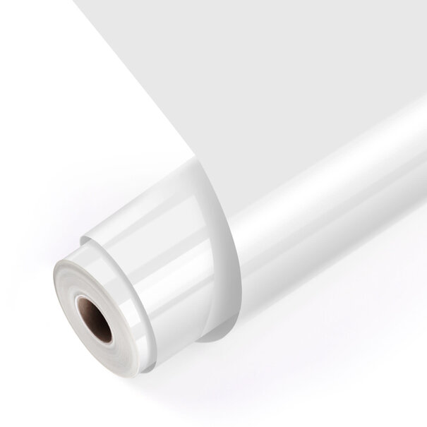 Loklik | LOKLiK Permanent Adhesive Vinyl Glossy - White - 30.5cm x 180 cm