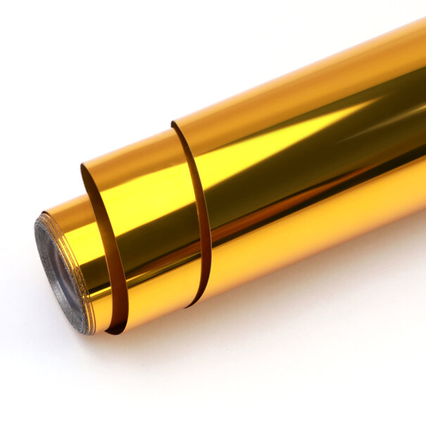 Loklik | LOKLiK Permanent Adhesive Vinyl Mirror Metallic - Gold - 30.5cm x 180 cm