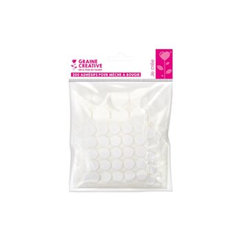 Graine Creative | Stickers voor kaarsenlont (200 st)