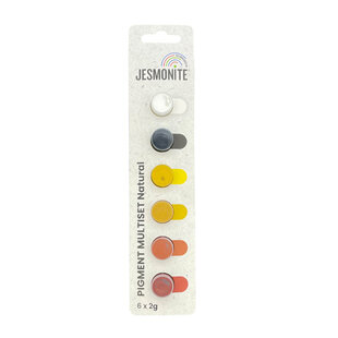Jesmonite pigment multiset strip - Natural