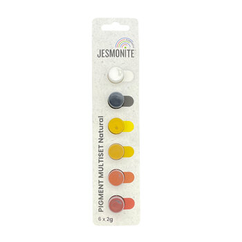 Jesmonite | Jesmonite pigment multiset strip - Natural