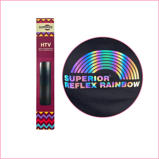 Superior | Reflex Flexfolie Mini Roll - Rainbow  (30,5cm x 45cm)