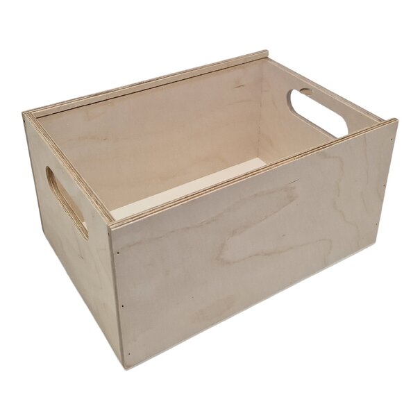 Opbergkist met PLEXIGLAS schuifdeksel (klein/30cm)