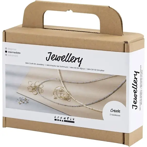 Creativ Company | Mini Hobbyset Sieraden - Halsketting Met Metaaldraad