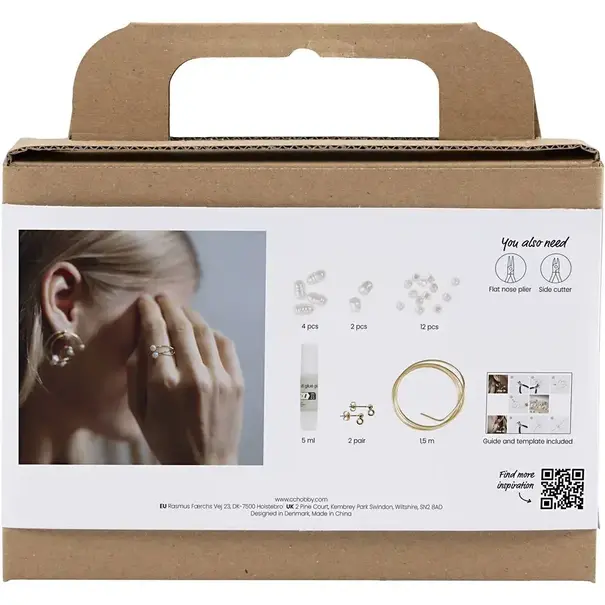 Creativ Company | Mini Hobbyset Sieraden - Oorbellen Van Metaaldraad