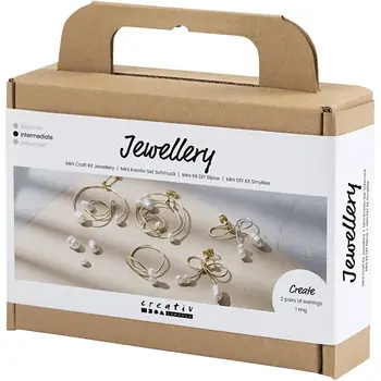 Creativ Company | Mini Hobbyset Sieraden - Oorbellen Van Metaaldraad