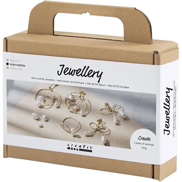 Creativ Company | Mini Hobbyset Sieraden - Oorbellen Van Metaaldraad