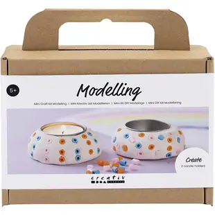 Mini Hobbyset Boetseren - Kaarsenhouders