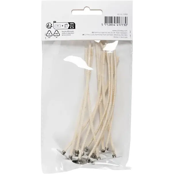 Creativ Company | Lonten voor kaarsen in houder (10 stuks)