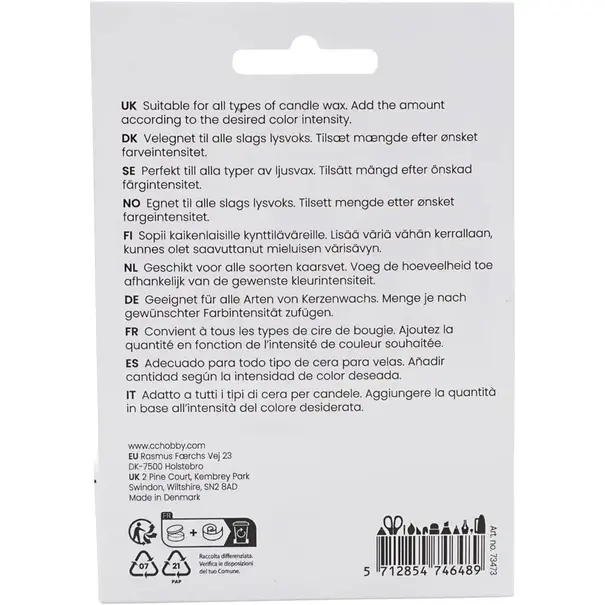 Creativ Company | Kaarsenverf - Groen