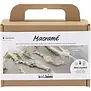 Mini Hobbyset Macramé - Sleutelhanger met kristal