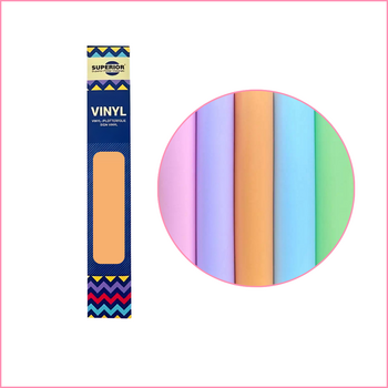 Superior | Matte Superior Vinyl Mini Roll - 4166 Pastel Orange (30,5cm x 61cm)