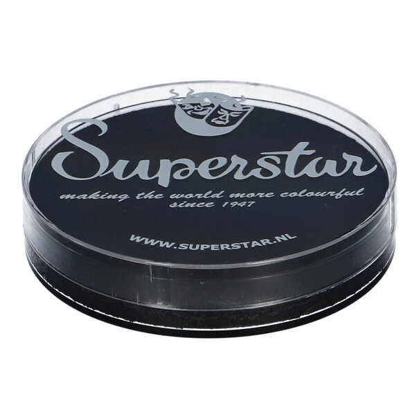 Superstar | Aqua Face- and Bodypaint - Black 45gr