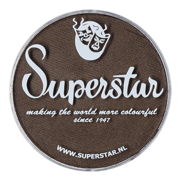 Superstar | Aqua Face- and Bodypaint - Brownie 45gr