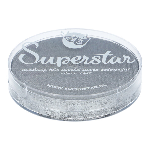 Superstar | Aqua Face- and Bodypaint - Silver (Shimmer)  45gr
