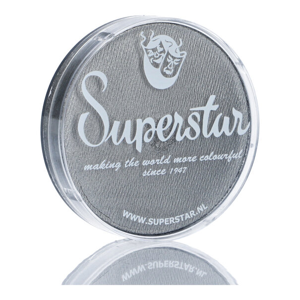 Superstar | Aqua Face- and Bodypaint - Silver (Shimmer)  45gr