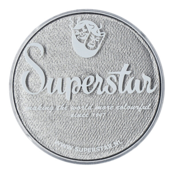 Superstar | Aqua Face- and Bodypaint - Silver (Shimmer)  45gr